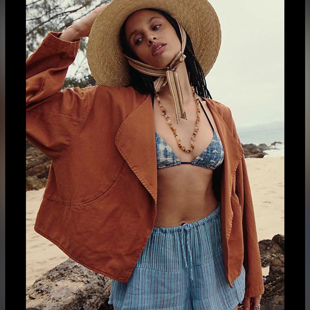 Free People Jamie Cotton Jacket